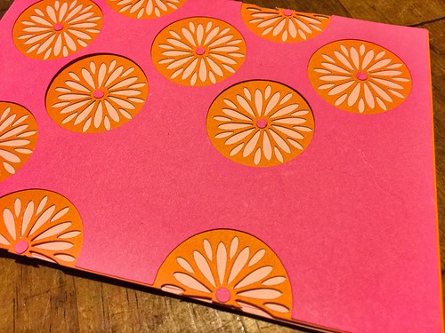 attaching 2nd layer of cardstock
