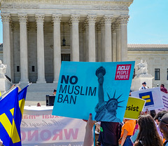 2018.06.26 Muslim Ban Decision Day, Supreme Court, Washington, DC USA 04022
