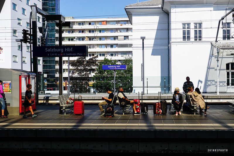 薩爾斯堡車站月台