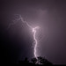 Lightning in Tucson on August 6 2018