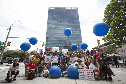 UN Protest, New York City - June 20th