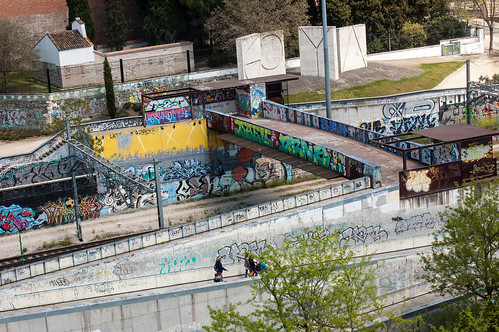 Madrid Railway and Grafity ©  Konstantin Malanchev