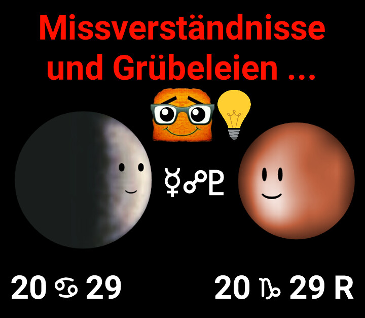 Merkur Opposition Pluto