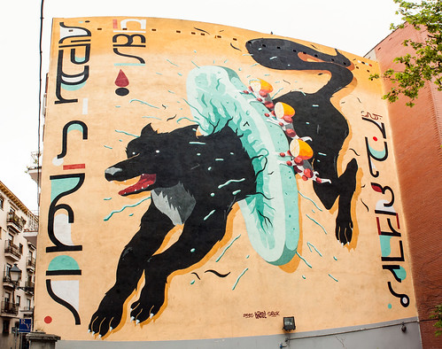 Dog Grafity, Madrid ©  Konstantin Malanchev