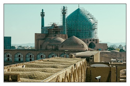 Construction Work at the Shah Mosque, Esfahan