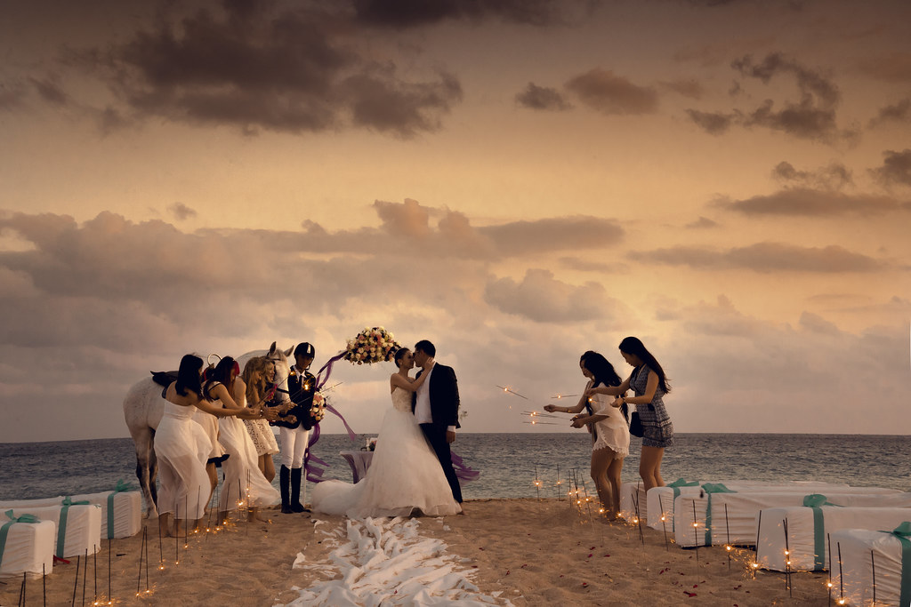 海外婚禮,墾丁,夏都,婚禮紀錄,海灘婚禮