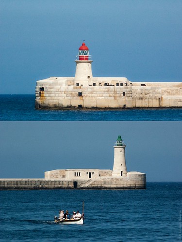 Valletta Grand Harbour Lighthouses ©  Konstantin Malanchev