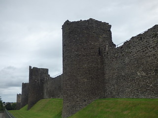 Conwy Town Walls - Tower Ditch Road, Conwy