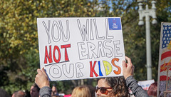 2018.10.22 We Won't Be Erased - Rally for Trans Rights, Washington, DC USA 06817