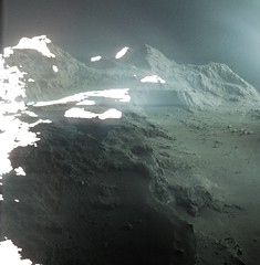 Comet landscape