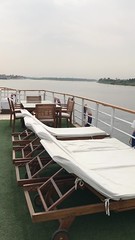 Our fun deck, Radamis Floating Hotels (from Luxor to Aswan), Nile River, Egypt.