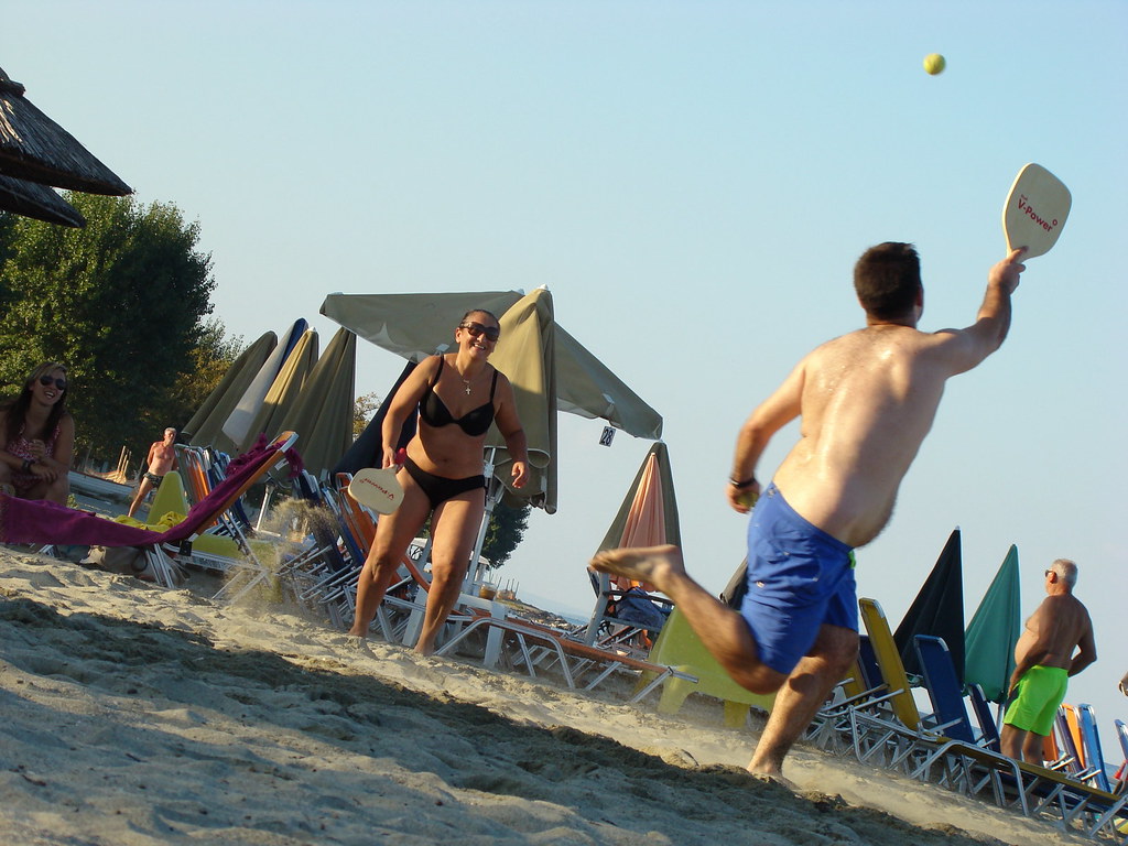 :  Beach racket