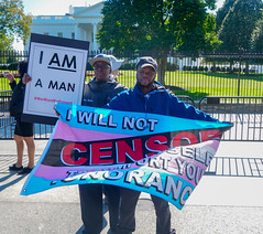 2018.10.22 We Won't Be Erased - Rally for Trans Rights, Washington, DC USA 06864