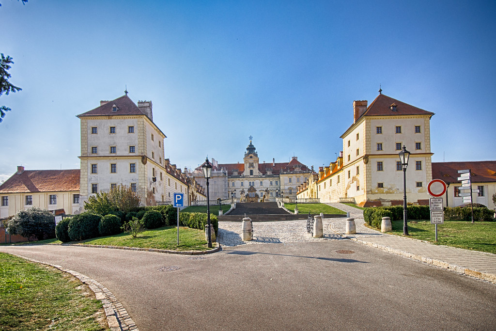 :  ,   Valtice Chateau, Moravia
