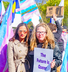 2018.10.22 We Won't Be Erased - Rally for Trans Rights, Washington, DC USA 06836