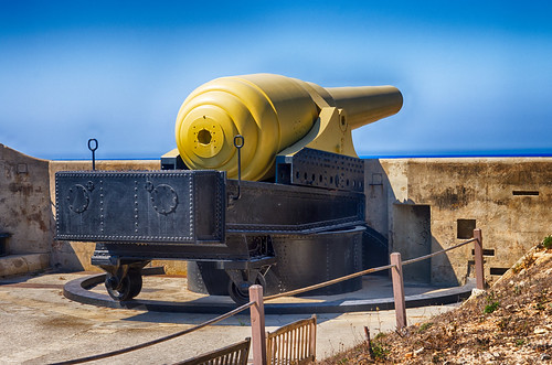 The 100-Ton Gun. Fort Rinella, Malta. ©  Andrey Korchagin