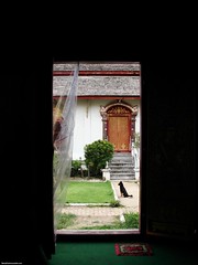 A temple door