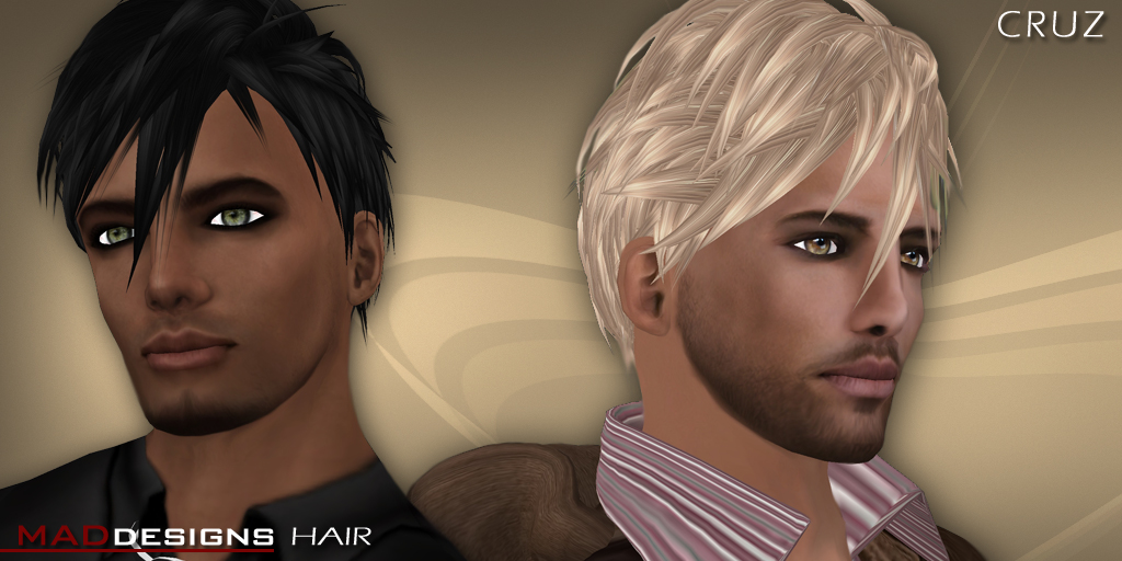 Second Life Forums Archive - Male Hair @ MADesigns ~ new hair designer