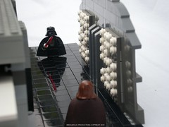 Star Wars Custom Lego Obi Wan v Darth Vader 2