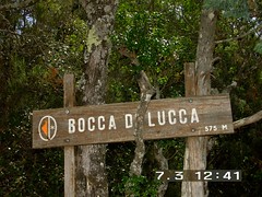 Panneau du col de Lucca