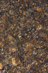 Water Over Pebbles Background