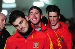 Iker,Sergio Ramos y Torres