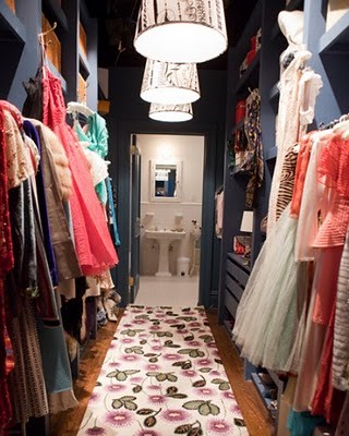 sexinthecity Carrie's closet