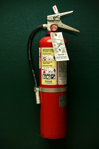 Fire Extinguisher in Camp House