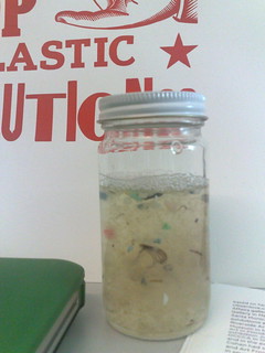 Great Pacific Garbage Patch water sample, From ImagesAttr