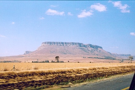 Mountains in Kwa Zulu Natal
