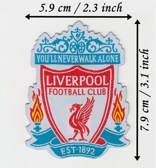 Liverpool F C Iron on Patch Transfer Sew on Logo Badge