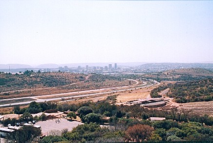 View over Pretoria from Top of Monument.