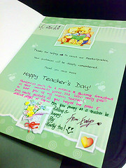 Teachers' Day Card