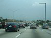 Miami Rush Hour Traffic On I-95 Highway - Miami-Dade County, Florida by paul79uf
