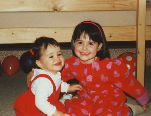 My sister and I around 1987/88?!