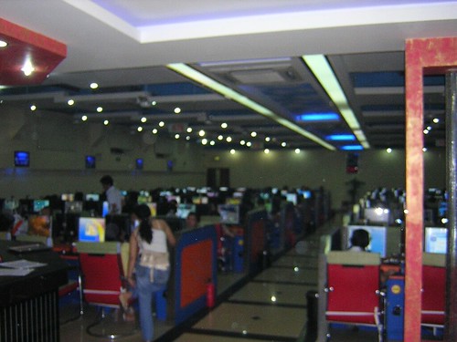 cibercafe, internet en china