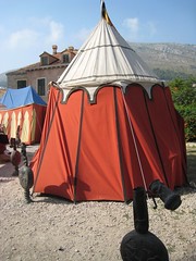 croatia tent dubrovnik (Photo: mollyali on Flickr)