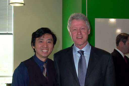 Chad Meng & Bill Clinton