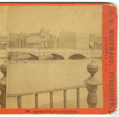 ROCHESTER, NY, Aqueduct from Court St. Bridge.JPG
