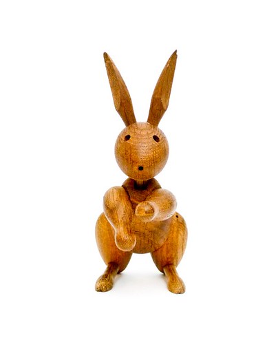 Kay Bojesen vintage wooden rabbit