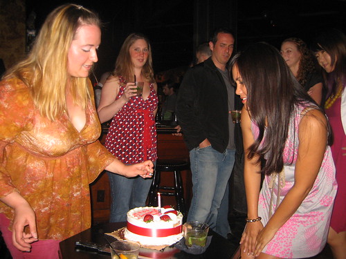 Fawning over singing birthday candle