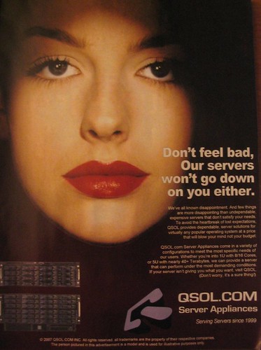 Our servers won't go down on you either