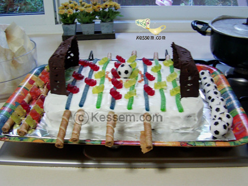 Foosball Birthday Cake 1