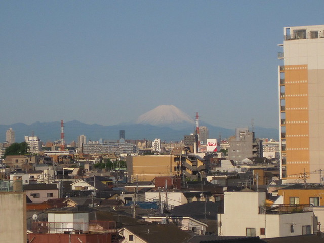 今日は富士山がくっきり見えました。快適で...