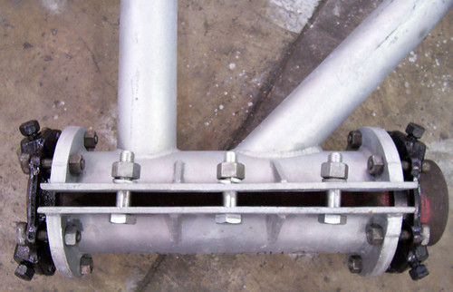 Structural Supports with Megalug Pipe Attachments