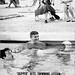 Adam Clayton Powell's Son Skipper Gets Swimming Lesson in Haiti - Jet Magazine, February 11, 1954