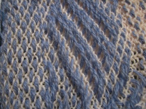 Per-felting knit-weave