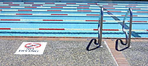 Coleman Pool, Just Before Opening
