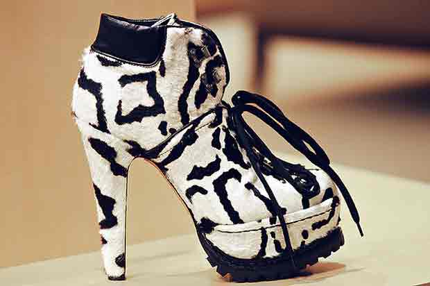 Zebra-Boots