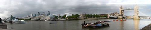 London - Panorámica con el Tower Bridge